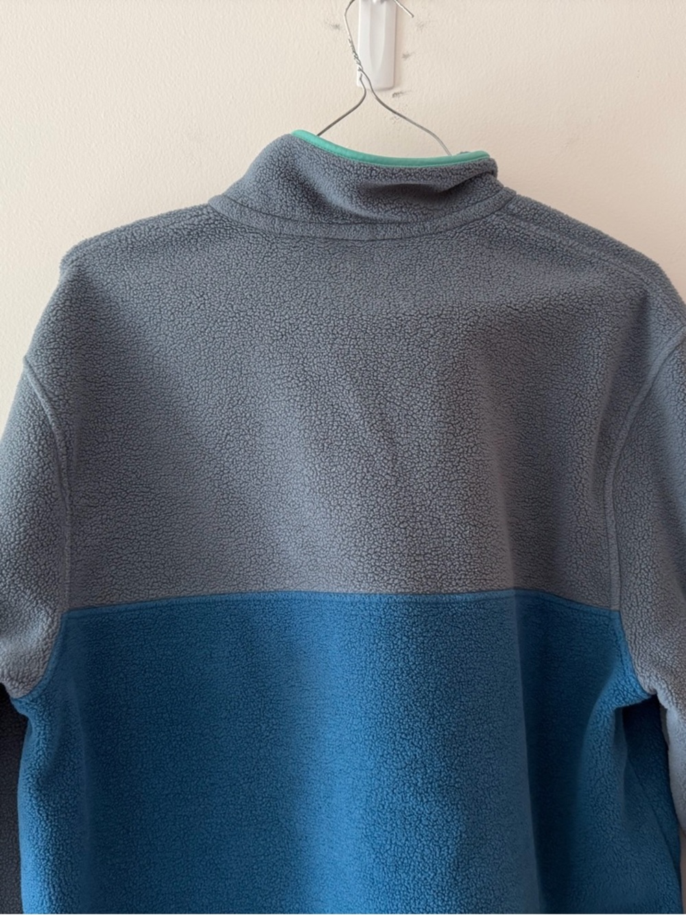 Patagonia Men’s Lightweight Synchilla Snap-T Fleece Pullover in Wavy Blue Large - Picture 13 of 14